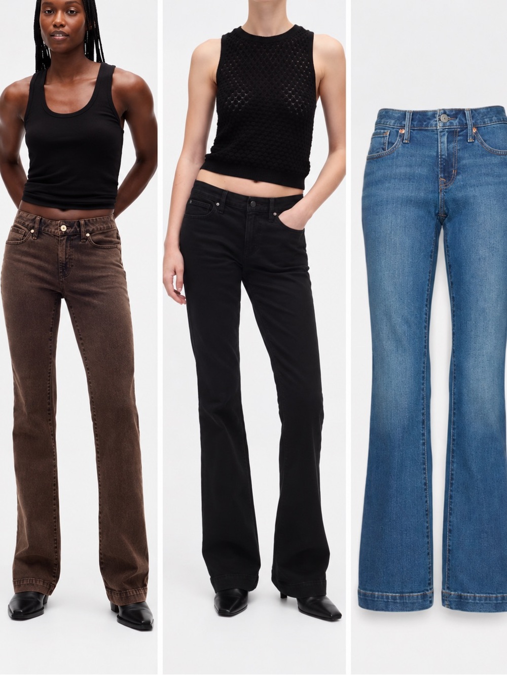 GAP Long & Lean Low Rise Jeans 29/8 Tall- 3 pairs